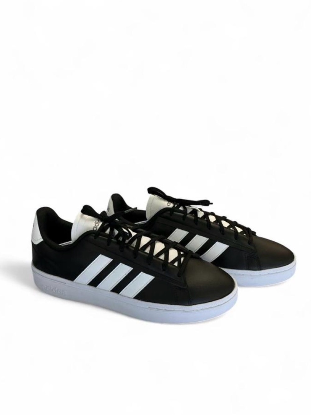 Adidas Grand Court Black & White Sneakers